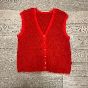 Vintage Mohair Vest